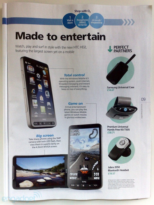 HTC HD2 O2 HTC HD2 O2