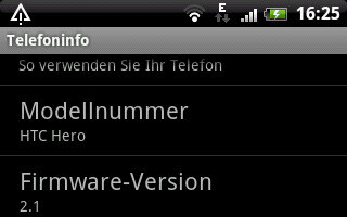 Android 2.1 htc hero Android 2.1 htc hero